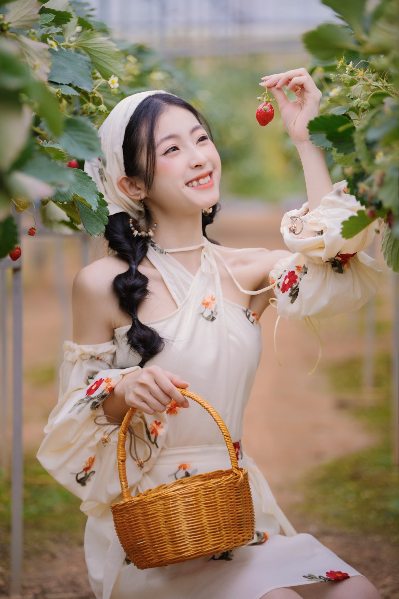 Góc sống ảo giữa vườn xanh