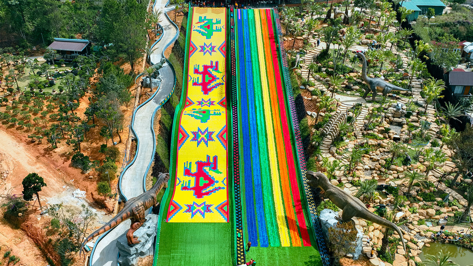 Giải trí tột đỉnh với khu trò chơi tại Langbiang Land